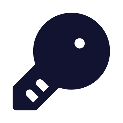 House Key, Animated Icon, Solid