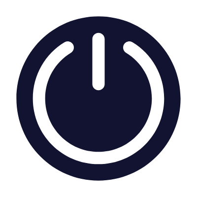 Power, Animated Icon, Solid