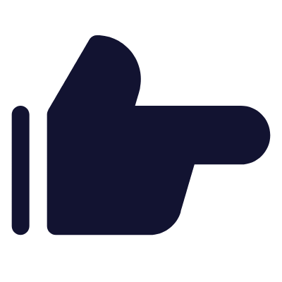 Finger Right, Animated Icon, Solid