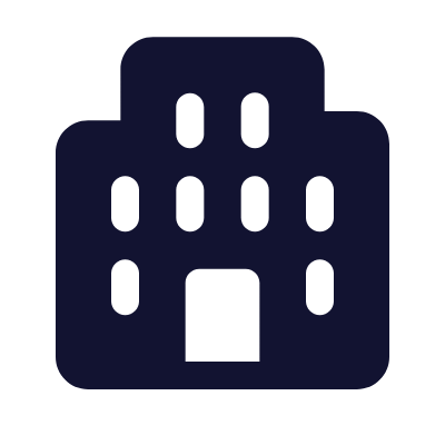 Building Apartments, Animated Icon, Solid