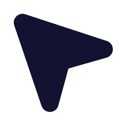Cursor Simple, Animated Icon, Solid