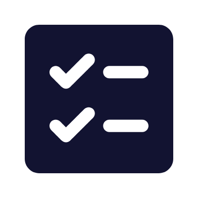 Check List, Animated Icon, Solid