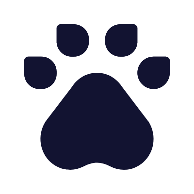 Pet Print, Animated Icon, Solid