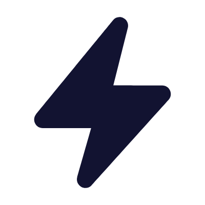 Bolt, Animated Icon, Solid