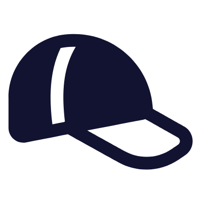 Baseball Cap, Animated Icon, Solid