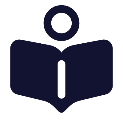 Avatar Book, Animated Icon, Solid