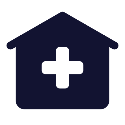 House Medical, Animated Icon, Solid