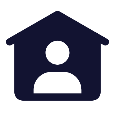 House Avatar, Animated Icon, Solid