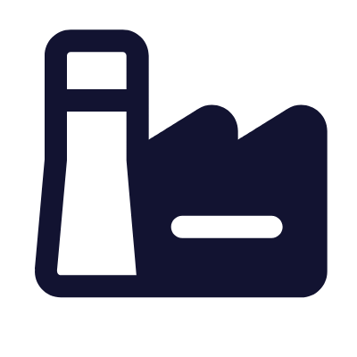 Factory, Animated Icon, Solid
