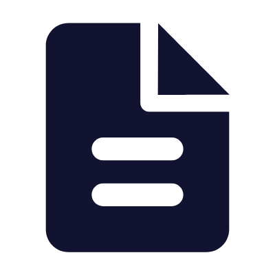 Document, Animated Icon, Solid