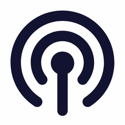 Antenna, Animated Icon, Solid