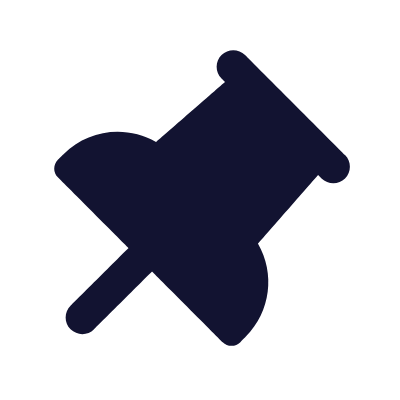 Pushpin, Animated Icon, Solid