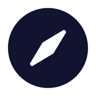 Compass, Animated Icon, Solid