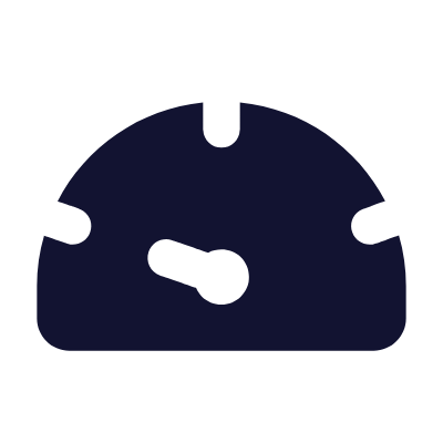 Speedometer, Animated Icon, Solid