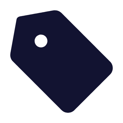 Price Tag, Animated Icon, Solid