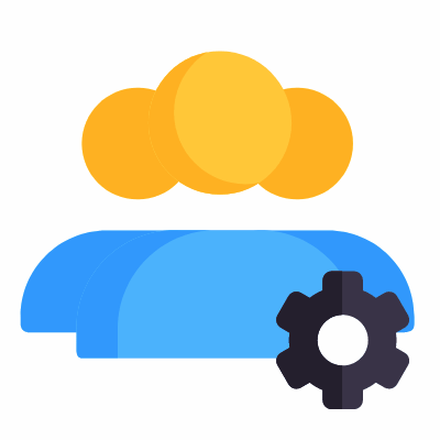 Avatars Settings, Animated Icon, Flat