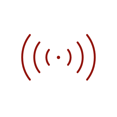 Signal, Animated Icon, Flat