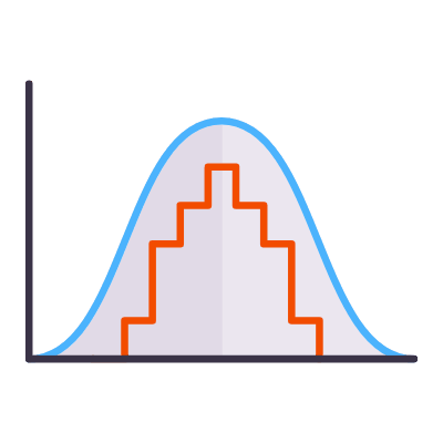 Bitrate, Animated Icon, Flat