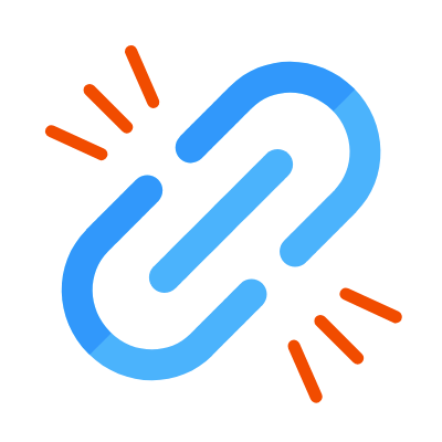 Link, Animated Icon, Flat