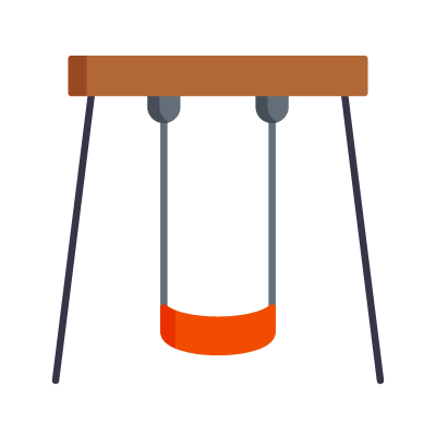 Swing, Animated Icon, Flat