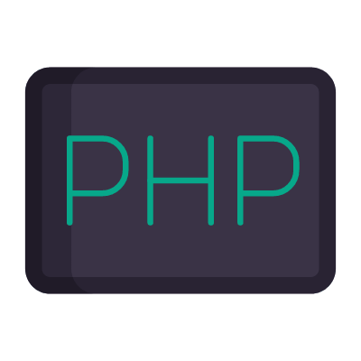 Php, Animated Icon, Flat