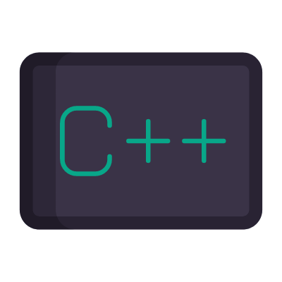 C++, Animated Icon, Flat