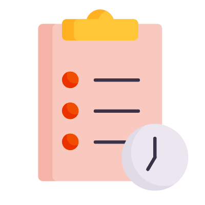 Order History, Animated Icon, Flat