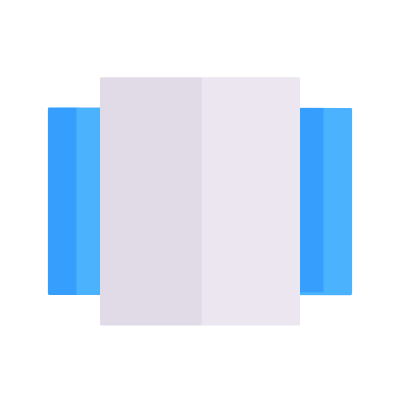 Grid Carousel, Animated Icon, Flat