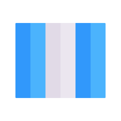 Grid Columns, Animated Icon, Flat