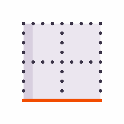 Border Bottom, Animated Icon, Flat
