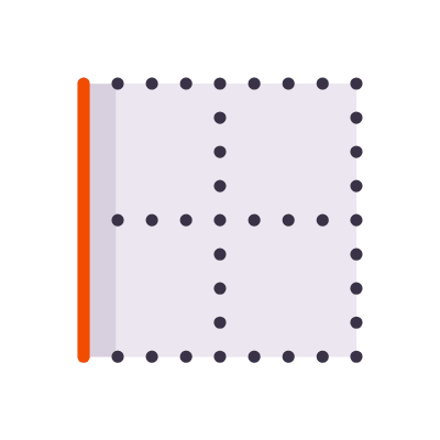 Border Left, Animated Icon, Flat