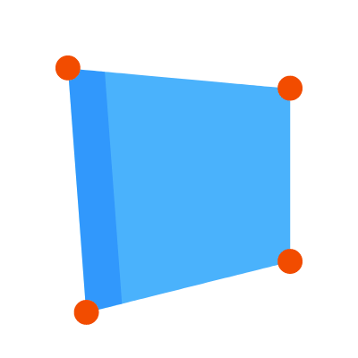 Irregular Shape, Animated Icon, Flat