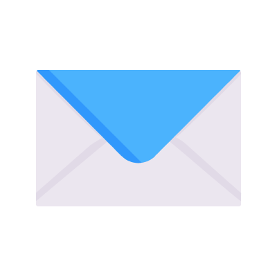 Mail, Animated Icon, Flat