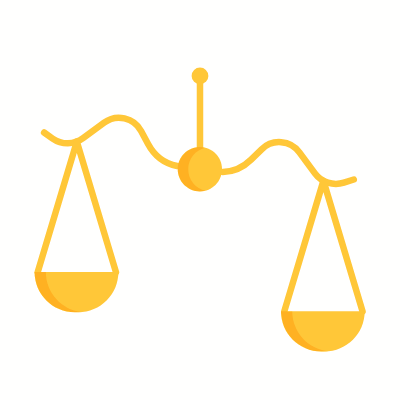 Scale Retro, Animated Icon, Flat