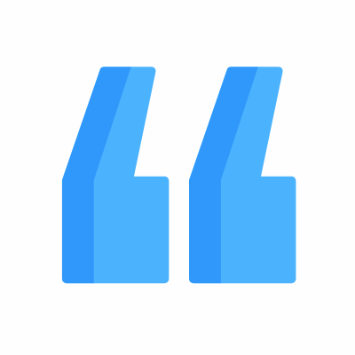 Quotation, Animated Icon, Flat