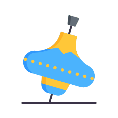 Spinner, Animated Icon, Flat