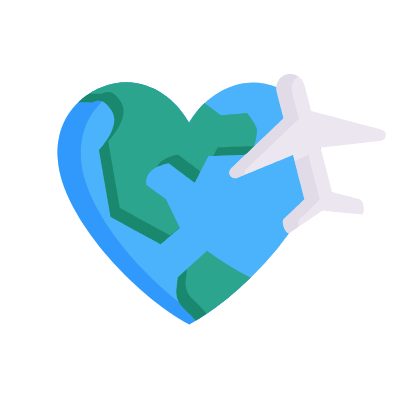 Destination Weddings, Animated Icon, Flat