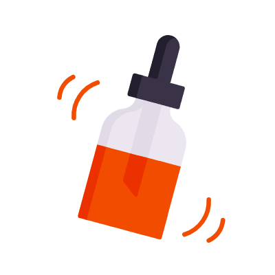 Shake Dynamically, Animated Icon, Flat