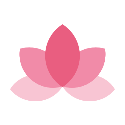 Lotus, Animated Icon, Flat
