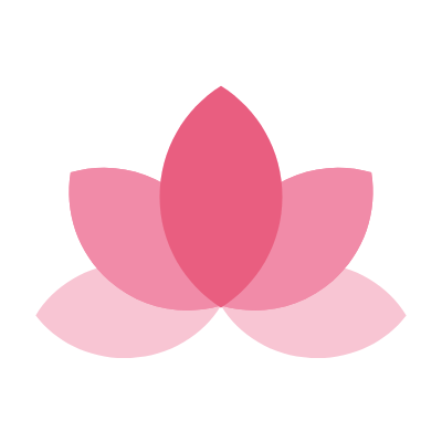Spa Flower, Animated Icon, Flat