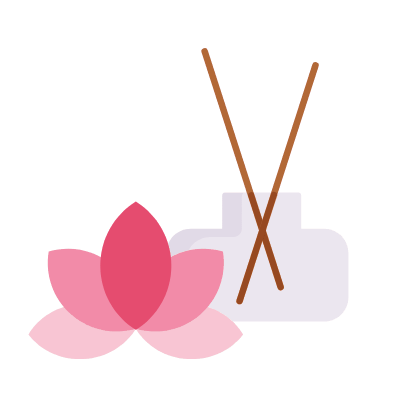 Aroma Spa, Animated Icon, Flat