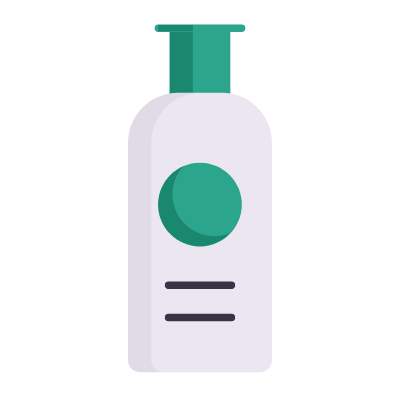 Shampoo, Animated Icon, Flat