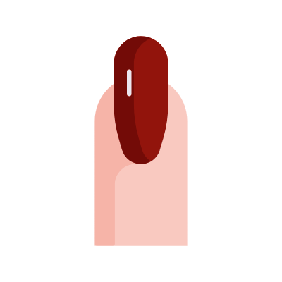 Nail, Animated Icon, Flat