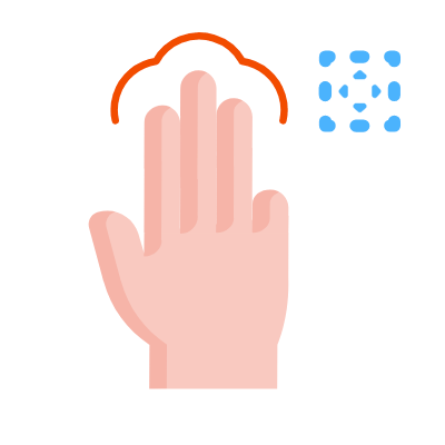 Navigating, Animated Icon, Flat
