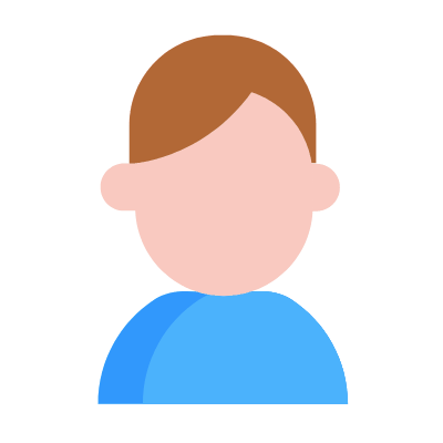 Avatar Man, Animated Icon, Flat