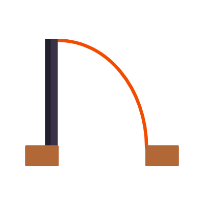 Door Symbol, Animated Icon, Flat