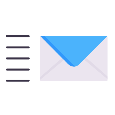 Mail Fast, Animated Icon, Flat