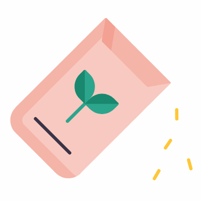 Seed, Animated Icon, Flat