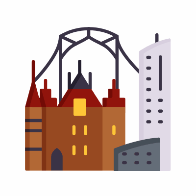 Wrocław, Animated Icon, Flat