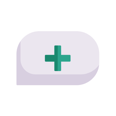 Chat Plus, Animated Icon, Flat
